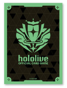hololive OFFICIAL CARD GAME オフィシャルホロカスリーブ Vol.24 『ブランドロゴ(Green)』 パック