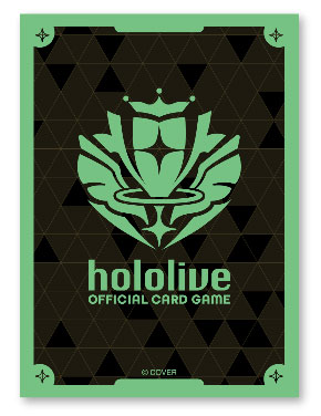 hololive OFFICIAL CARD GAME オフィシャルホロカスリーブ Vol.24 『ブランドロゴ(Green)』 パック