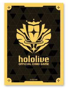 hololive OFFICIAL CARD GAME オフィシャルホロカスリーブ Vol.25 『ブランドロゴ(Yellow)』 パック