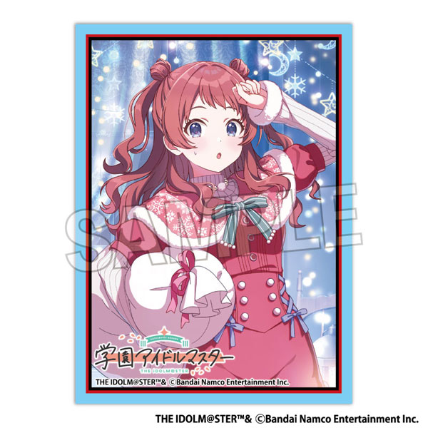 学園アイドルマスター イラストスリーブMAT Fighting My Way ’24クリスマス 花海咲季 パック