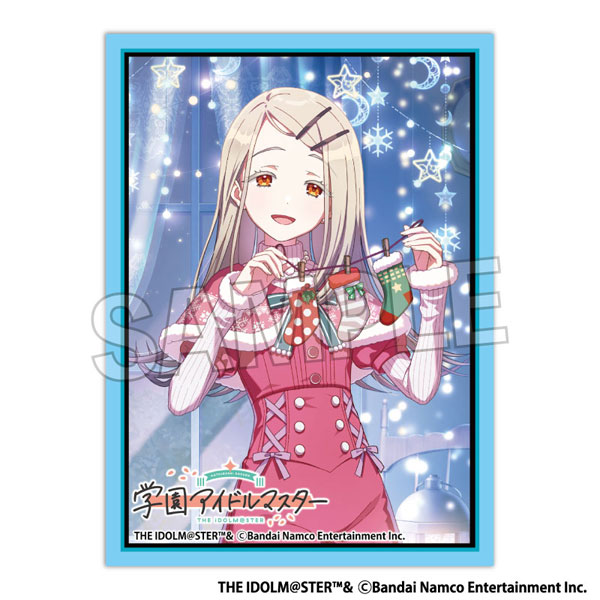 学園アイドルマスター イラストスリーブMAT 光景 ’24クリスマス 篠澤広 パック