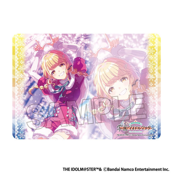 学園アイドルマスター イラストプレイマットNT White Night！ White Wish！ 藤田ことね
