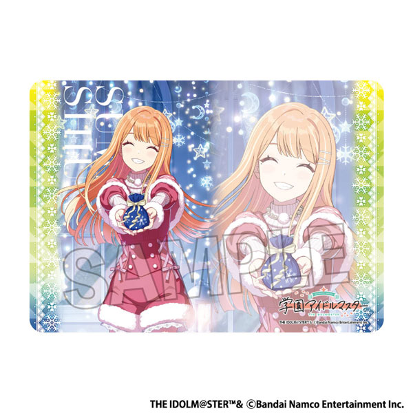 学園アイドルマスター イラストプレイマットNT Tame-Lie-One-Step ’24クリスマス 紫雲清夏