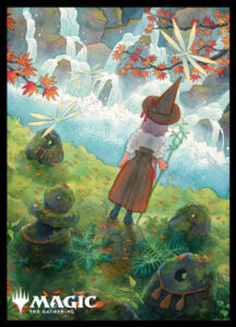 マジック：ザ・ギャザリングプレイヤーズカードスリーブ MTGS-355『Adventures of the Little Witch』≪未知な領域≫