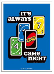 UNO キャラクタースリーブ IT’S ALWAYS GAME NIGHT (EN-1558) パック