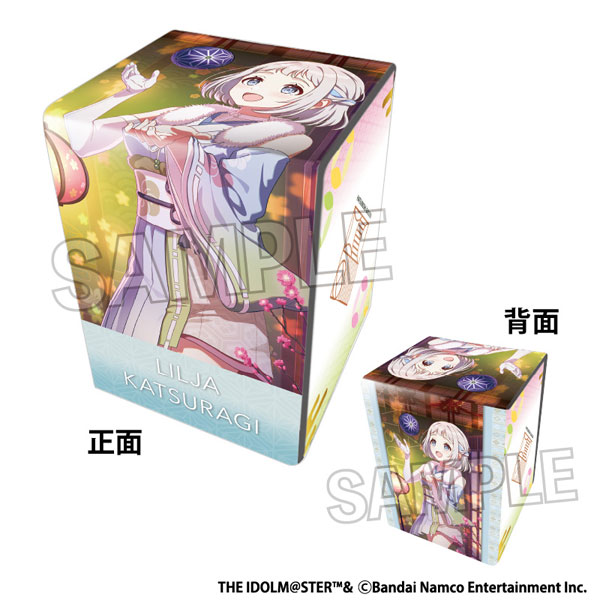 学園アイドルマスター イラスト合皮製デッキケース 白線 ’25ひな祭り 葛城リーリヤ