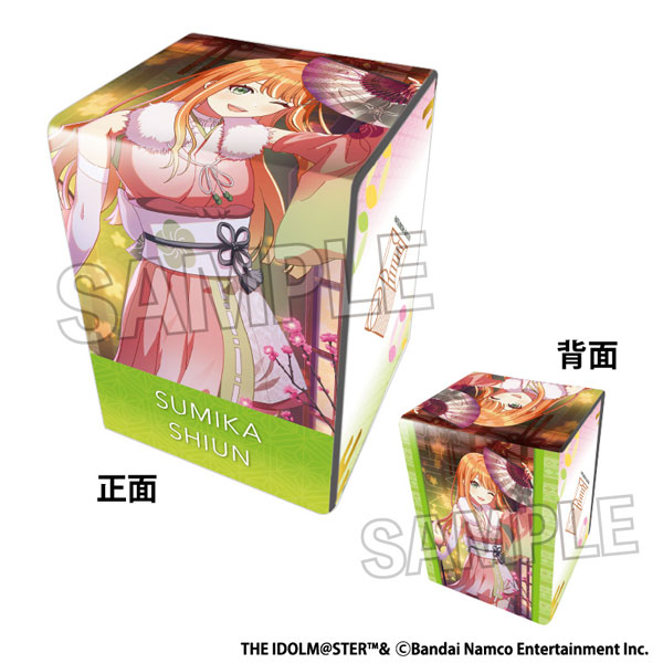学園アイドルマスター イラスト合皮製デッキケース Tame-Lie-One-Step ’25ひな祭り 紫雲清夏