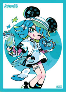 Arteveloカードスリーブ 形状 「チョコミント」(art-009) パック