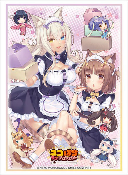ブシロード スリーブコレクション ハイグレード Vol.5069 ネコぱら ラブプロジェクト『アズキ＆ココナツ』 パック