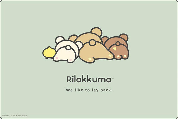 ブシロード ラバーマットコレクション V2 Vol.1971 『リラックマ』BASIC RILAKKUMA Favorite Things