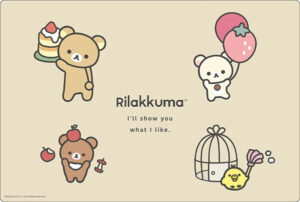 ブシロード ラバーマットコレクション V2 Vol.1972 『リラックマ』BASIC RILAKKUMA Favorite Things Part.2