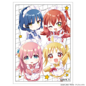 [ぼっち・ざ・ろっく！]スリーブ(後藤ひとり＆伊地知虹夏＆山田リョウ＆喜多郁代/ジャージメイド/イラスト なもり) パック