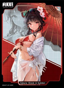 きゃらスリーブコレクション マットシリーズ 勝利の女神：NIKKE 「サクラ：ブルーム・イン・サマー」(No.MT2306) パック