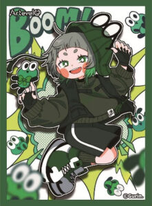 Arteveloカードスリーブ Gurin. 「KRT BOOM！」(art-013) パック