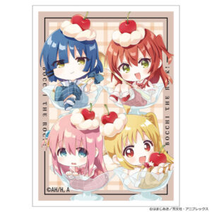 [ぼっち・ざ・ろっく！]スリーブ(後藤ひとり＆伊地知虹夏＆山田リョウ＆喜多郁代/さくらんぼほいっぷ/イラスト なもり)