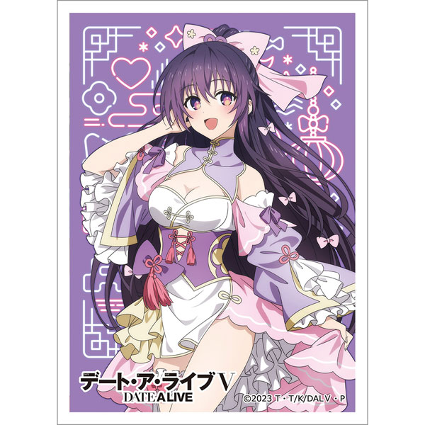 [デート・ア・ライブV]描き下ろしスリーブ(夜刀神十香/パステルチャイナ) パック