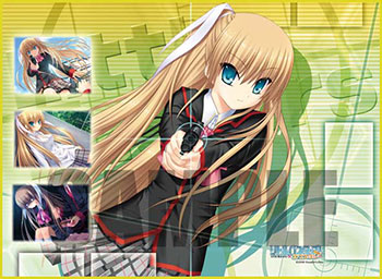 TCG万能プレイマット 第1弾 リトルバスターズ！ エクスタシー 朱鷺戸沙耶
