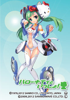 もえ☆スリーブ Vol.83 ハローキティといっしょ！ ネオン・ウィー by ZECO パック