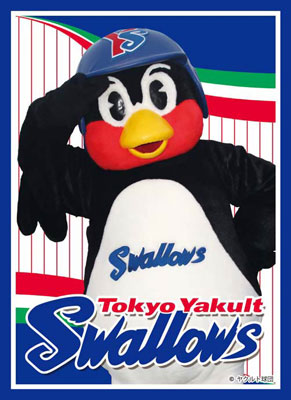 キャラクタースリーブコレクション 東京ヤクルトスワローズ つば九郎 パック