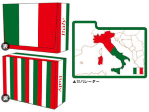キャラクターデッキケースコレクションSP 世界の国旗 イタリア