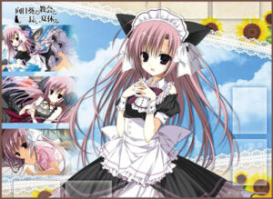 向日葵の教会と長い夏休み TCG万能プレイマット