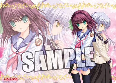 キャラクター万能ラバーマット Angel Beats！(エンジェルビーツ) ゆり＆天使