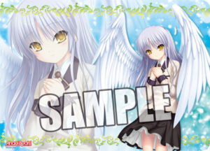 キャラクター万能ラバーマット Angel Beats！(エンジェルビーツ) 天使 Ver.2
