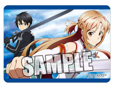 キャラクター万能ラバーマット TVアニメ ソードアート・オンライン アスナ＆キリト