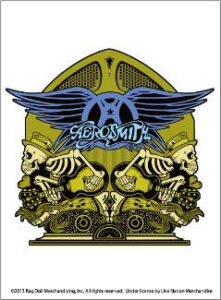 キャラクターカードスリーブ ROCK柄シリーズ 【エアロスミス】 パック