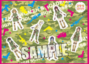 TVアニメ『ステラ女学院高等科C3部(しーきゅーぶ)』 マイクロファイバーデスクマットタオル