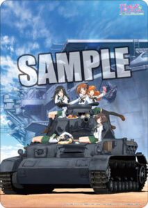 ガールズ＆パンツァー キャラクター万能ラバーマット 「戦車のある学園生活、はじめました」