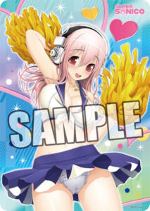 キャラクター万能ラバーマット すーぱーそに子 チアガール