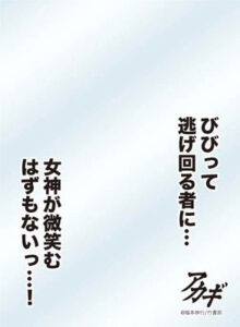 キャラクタースリーブプロテクター【世界の名言】 アカギ「びびって逃げ回る者に…女神が微笑むはずもないっ…！」 パック
