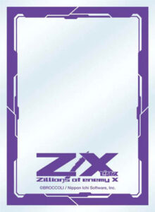 キャラクタースリーブプロテクター【世界の文様】 Z/X -Zillions of enemy X- 黒の世界 パック