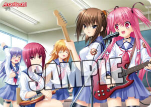 キャラクター万能ラバーマット Angel Beats！ Girls Dead Monster