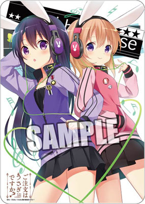 ご注文はうさぎですか？ キャラクター万能ラバーマット ココア＆リゼ