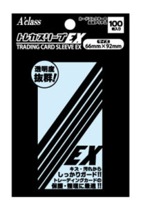 トレカスリーブ EX 通常サイズ(66mm×92mm) 100枚入りパック