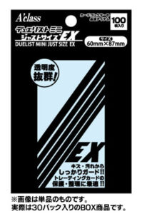 デュエリストミニ(スリーブ) ジャストサイズ(60mm×87mm) EX 30パック入りBOX