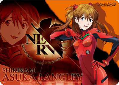 キャラクター万能ラバーマット ヱヴァンゲリヲン新劇場版：破 式波・アスカ・ラングレー