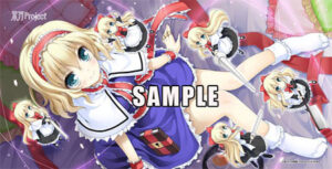東方プロジェクト 汎用プレイマット アリス・マーガトロイド 絵師：わつきるみ