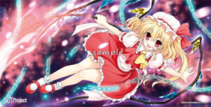 東方プロジェクト 汎用プレイマット フランドール 絵師：わつきるみ