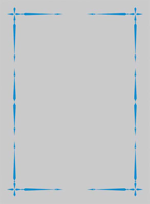 キャラクタースリーブプロテクター 世界の文様 「ブルーダガー」 パック