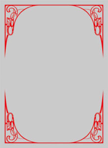 キャラクタースリーブプロテクター 【世界の文様】 「クリムゾンヴァイン」 パック