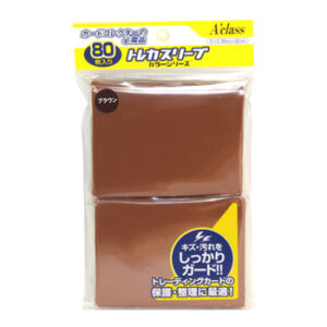 トレカスリーブカラーシリーズ ブラウン 30パック入りBOX