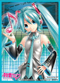 きゃらスリーブコレクションマットシリーズ 初音ミク(No.MT086) パック