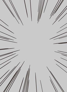 キャラクタースリーブプロテクター 【世界の文様】 「集中線」 パック