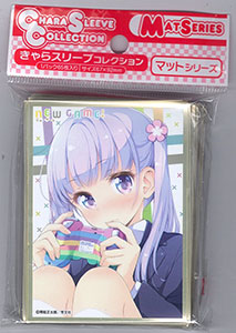 きゃらスリーブコレクション マットシリーズ 「NEW GAME！」 涼風青葉C (No.MT134) パック