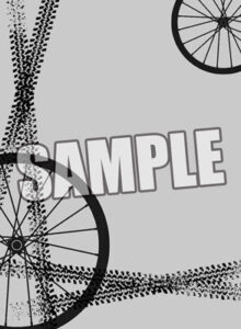 キャラクタースリーブプロテクター 【世界の文様】 「ロードバイクホイール」 パック