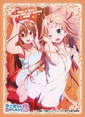 キャラクタースリーブ 中二病でも恋がしたい！戀 森夏＆早苗(EN-107) パック