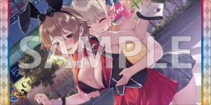 ブシロード ラバーマットコレクション V2 エクストラ Vol.149 へべれけ ばにーがーでん『花奈&凜』